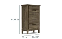 Mor Furniture Dressers & Chests|Cagney Chest In Brown