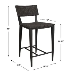 Mor Furniture Counter Height Stools|Barstools|Calbas Outdoor Counter Height Stool In White