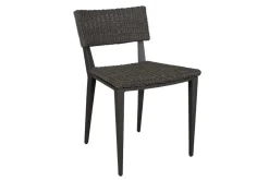 Mor Furniture Outdoor Dining Chairs|Calbas Outdoor Side Chair In Brown