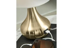 Mor Furniture Shop All Lighting & Lamps|Office Lighting|Camdale Table Lamp In Brass