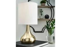 Mor Furniture Shop All Lighting & Lamps|Office Lighting|Camdale Table Lamp In Brass