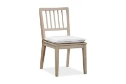 Mor Furniture Dining Chairs|Camden Side Chair With Removable Cushion In Chai, Set Of 2