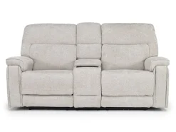 Mor Furniture Loveseats|Cannes 3 Power Theater Console Loveseat W/ Immersive Sound In Jumbo Bark