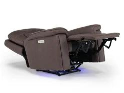 Mor Furniture Recliners|Cannes 3 Power Theater Recliner W/ Immersive Sound In Jumbo Bark