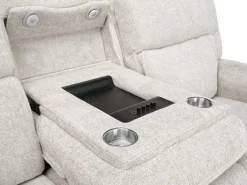 Mor Furniture Sofas|Cannes 3 Power Theater Sofa W/ Immersive Sound In Maze Tan