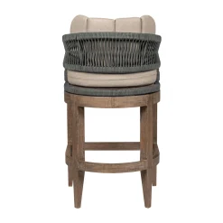 Mor Furniture Barstools|Capri Outdoor Barstool In Taupe