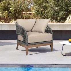 Mor Furniture Outdoor Lounge Chairs|Capri Outdoor Lounge Chair In Taupe