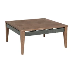 Mor Furniture Outdoor Coffee Tables|Capri Outdoor Square Coffee Table In Brown