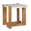 Mor Furniture Sofa & End Tables|Carrington End Table In Honey Wheat