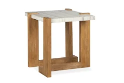 Mor Furniture Sofa & End Tables|Carrington End Table In Honey Wheat