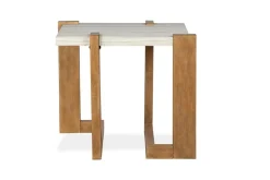 Mor Furniture Sofa & End Tables|Carrington End Table In Honey Wheat