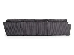 Mor Furniture Sectionals|Casper 4 Piece Loveseat Chaise Sectional In Pony Slate, Left Facing