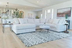 Mor Furniture Sectionals|Casper 4 Piece Loveseat Chaise Sectional In Pony Slate, Left Facing