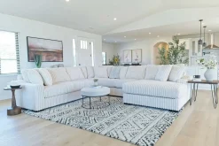 Mor Furniture Sectionals|Casper 4 Piece Xl Loveseat Chaise Sectional In Pony Slate, Left Facing