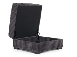 Mor Furniture Ottomans|Casper Storage Ottoman In Pony Slate