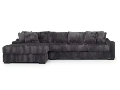 Mor Furniture Sectionals|Casper Xl Sofa Chaise In Pony Slate, Left Facing