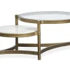 Mor Furniture Coffee Tables|Cassidy Coffee Table In Aged Brass