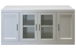 Mor Furniture Media Consoles & Hutches|Tv Stands|Catalina Media Console In White, 56 Inch