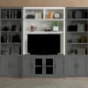 Mor Furniture Media Consoles & Hutches|Tv Stands|Catalina Media Hutch In White, 56 Inch