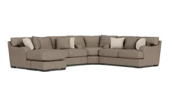 Mor Furniture Sectionals|Catamaran 3 Piece Reversible Chaise Sectional In Coconut Stone