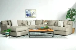 Mor Furniture Sectionals|Catamaran 3 Piece Reversible Chaise Sectional In Coconut Stone