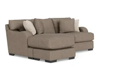 Mor Furniture Sofas|Catamaran Reversible Sofa Chaise In Coconut Stone