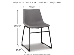 Mor Furniture Dining Chairs|Centiar Side Chair In Black