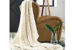 Mor Furniture Throw Blankets|Throw Blankets|Chaddon Throw Blanket In Ivory/Gray/Taupe