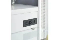 Mor Furniture Vanities & Mirrors|Chalanna Vanity & Mirror In White