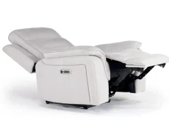 Mor Furniture Recliners|Chanell 2 Power Recliner In New Nappa Gray