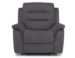 Mor Furniture Recliners|Chanell 2 Power Recliner In New Nappa Gray