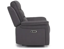 Mor Furniture Recliners|Chanell 2 Power Recliner In New Nappa Gray