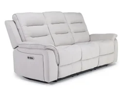 Mor Furniture Reclining Sofas|Sofas|Chanell 2 Power Sofa In New Nappa Gray