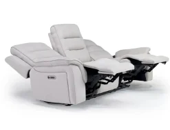 Mor Furniture Reclining Sofas|Sofas|Chanell 2 Power Sofa In New Nappa Gray