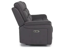 Mor Furniture Reclining Sofas|Sofas|Chanell 2 Power Sofa In New Nappa Gray