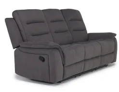 Mor Furniture Reclining Sofas|Chanell Reclining Sofa & Console Loveseat In New Nappa Gray