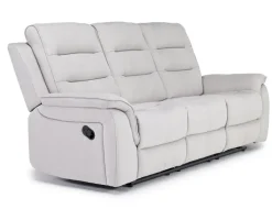 Mor Furniture Reclining Sofas|Chanell Reclining Sofa & Console Loveseat In New Nappa Gray