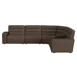 Mor Furniture Sectionals|Chelsey 6 Piece Power Sectional In Bozeman Saddle