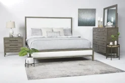 Mor Furniture Nightstands|Chloe Nightstand In Gray