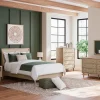 Mor Furniture Bedroom Sets|Cielden Panel Bed, Dresser, Mirror & Nightstand In Tan, Twin
