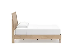 Mor Furniture Beds|Cielden Panel Bed In Tan, Twin