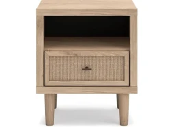 Mor Furniture Bedroom Sets|Cielden Upholstered Bed, Dresser, Mirror, 2 Nightstands & Chest In Tan, Full