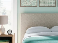 Mor Furniture Upholstered Beds|Beds|Cielden Upholstered Bed In Soft Gray, Queen