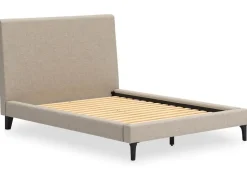 Mor Furniture Upholstered Beds|Beds|Cielden Upholstered Bed In Soft Gray, Queen