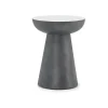 Mor Furniture Sofa & End Tables|Circularity Chairside Table In Dark Gray/White