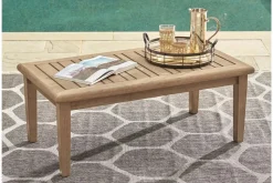 Mor Furniture Outdoor Coffee Tables|Clare View Outdoor Coffee Table In Grayish Brown