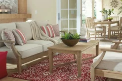 Mor Furniture Outdoor Coffee Tables|Clare View Outdoor Coffee Table In Grayish Brown