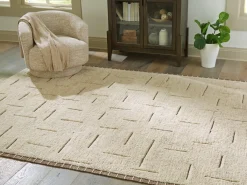 Mor Furniture Shop All Rugs|Clayman Rug In Beige/Brown, 5x7