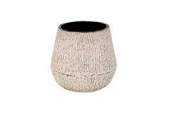 Mor Furniture Vases|Claymount Large Vase In Distressed White