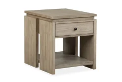 Mor Furniture Sofa & End Tables|Conrad End Table In Stone Harbor Gray